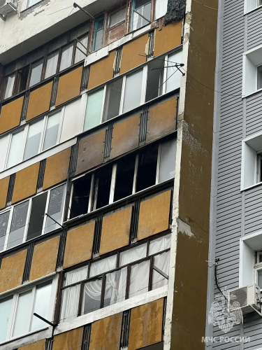 В Оренбурге на Центральной улице из пожара спасли троих человек