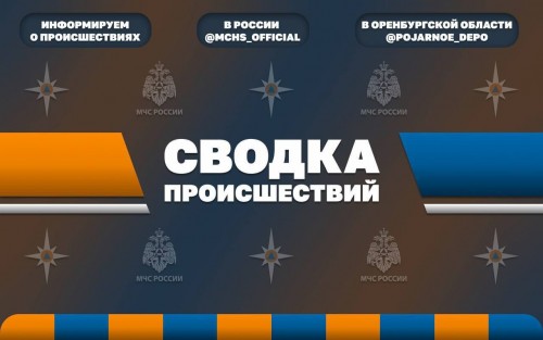 За прошедшие сутки в Оренбуржье зарегистрировано 10 пожаров