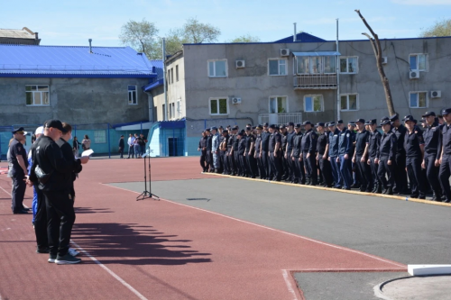 Сотрудники полиции Оренбургской области провели спартакиаду в честь 81‑летия Победы