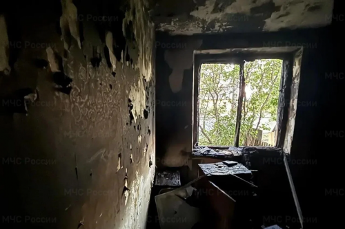 В Подгородней Покровке при пожаре погибла женщина