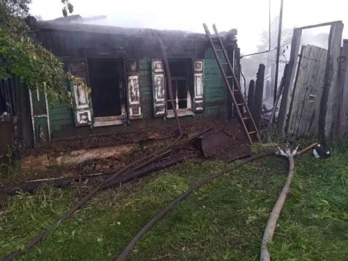 В Тюльганском районе на пожаре погиб человек