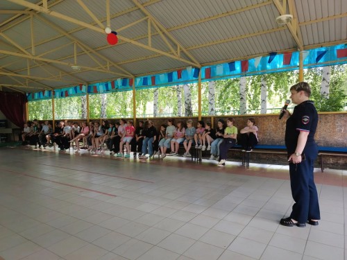 Полицейские Саракташа провели мероприятия в рамках первого этапа общероссийской акции «Защитники Отечества»