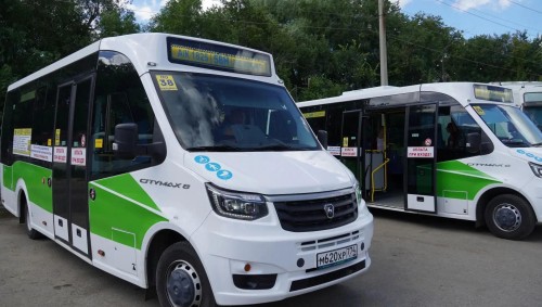 В Оренбурге на маршруте № 58Н появились новые автобусы