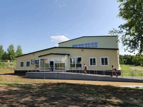 Модульный спортивный зал в Ташле стал местом подготовки боксеров к чемпионату России