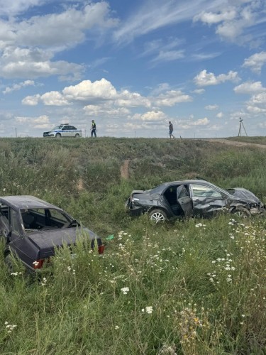 В Адамовском районе в результате ДТП пострадали три человека