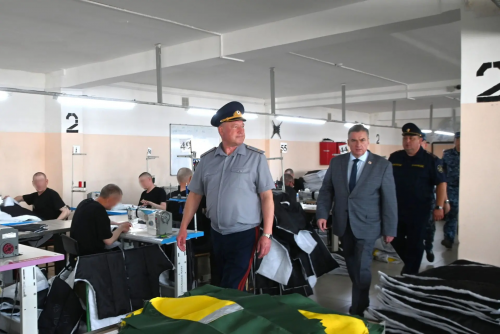 Вице‑губернатор Кулагин оценил производство в оренбургской колонии