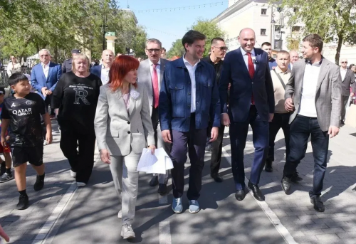 Оренбург празднует День города на главной пешеходной улице