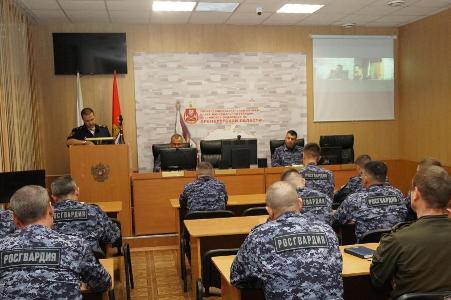 В Управлении Росгвардии по Оренбургской области обсудили вопросы безопасности при подготовке и проведении выборов