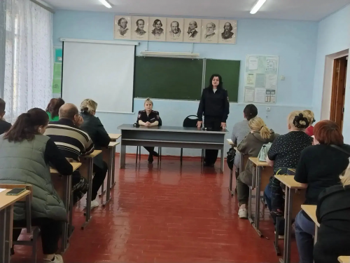 В Сорочинске полицейские провели профилактическую беседу с родителями