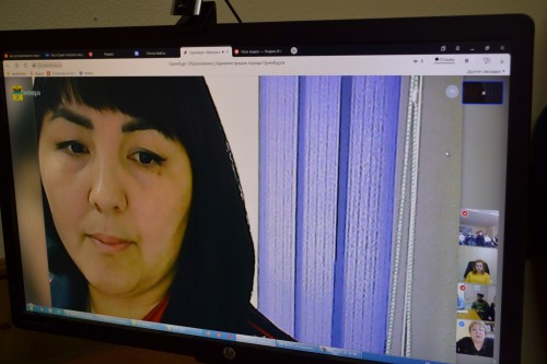 Сотрудник полиции приняла участие в онлайн-конференции Сотрудник полиции приняла участие в онлайн-конференции