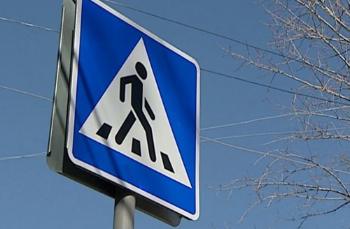 В Оренбурге на пешеходном переходе по улице Монтажников сбили пешехода