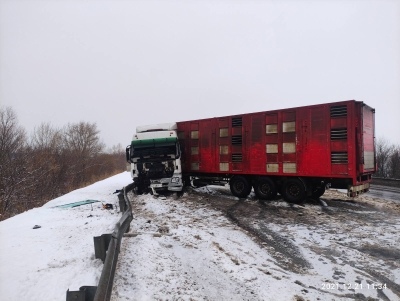 В Оренбурге выясняются обстоятельства ДТП с участием большегрузного автомобиля 