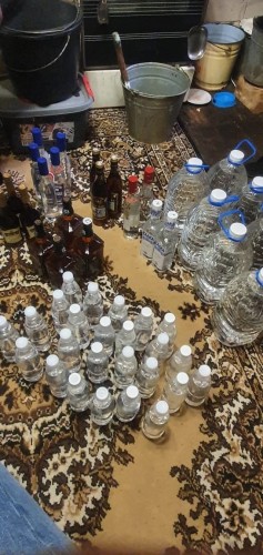В Тоцком районе изъято более 100 бутылок контрафактного алкоголя