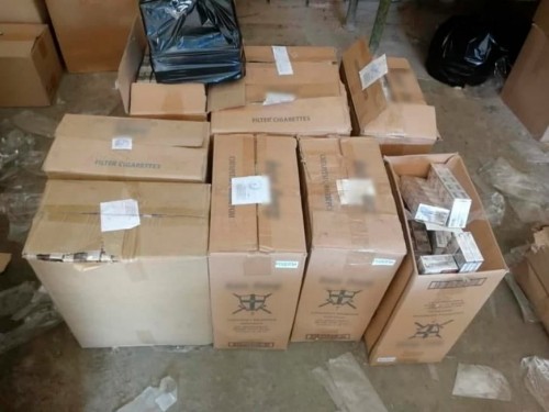 Сотрудники полиции у жителя Новотроицка изъяли более 66 тысяч пачек сигарет