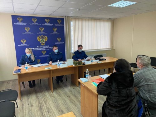 Заместитель прокурора области Андрей Вязиков в Бузулуке провел личный прием граждан