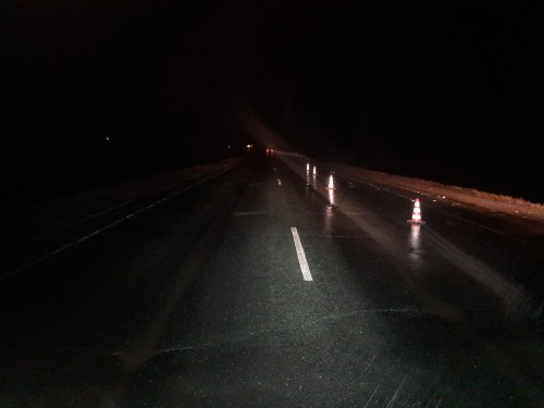 Сотрудники полиции устанавливаю обстоятельства смертельного ДТП