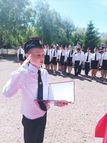 «Дали торжественную клятву»: в Бузулуке учащихся полицейских классов посвятили в кадеты «Дали торжественную клятву»: в Бузулуке учащихся полицейских классов посвятили в кадеты