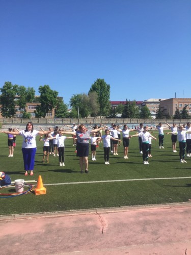 Сотрудники МО МВД России «Бугурусланский» приняли участие в мероприятии под лозунгом «Спорт против наркотиков»