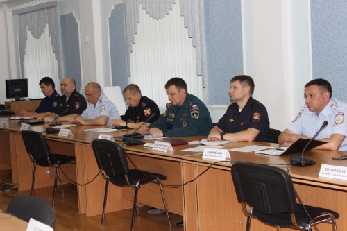 Сотрудники регионального УМВД обсудили в Правительстве области работу с волонтерами