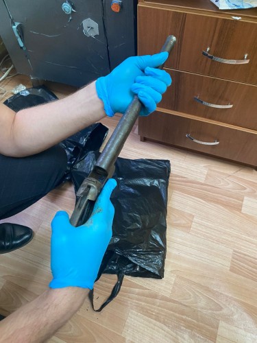 Сотрудники полиции Ясного изъяли оружие у местного жителя Сотрудники полиции Ясного изъяли оружие у местного жителя