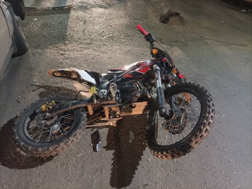 В Бузулуке несовершеннолетний на питбайке совершил ДТП