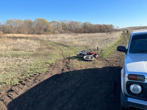 В Красногвардейском районе мотоциклист пытался скрыться от сотрудников полиции