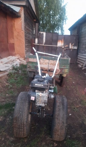 В Октябрьском районе  в дорожно-транспортном происшествии с мотокультиватором пострадал пассажир