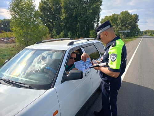 Сотрудники ОГИБДД ОМВД России по Саракташскому району провели акцию «Автокресло-детям»