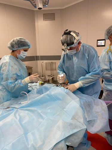 В новой областной детской больнице прошла первая операция