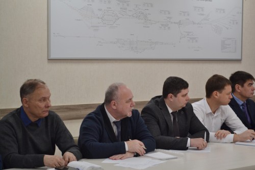 Заместитель начальника МУ МВД России «Оренбургское» встретился с руководящим составом Оренбургского филиала ООО «Газпромтранс»   