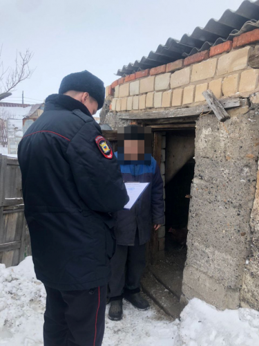 Новоорские полицейские изъяли у местного жителя охотничий карабин