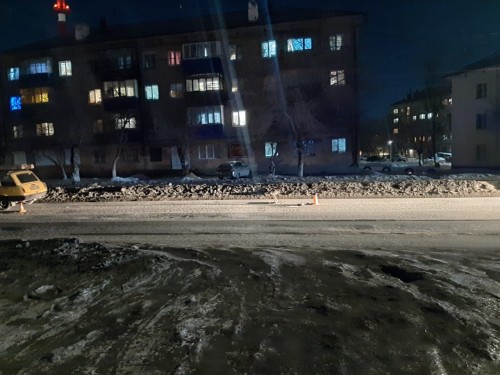 В Орске пешехода госпитализировали после ДТП