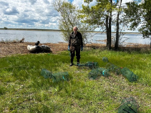 Более тысячи раков изъяли у браконьеров в Светлинском районе