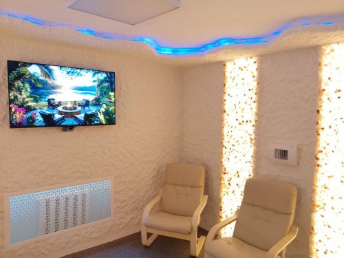 В Орском доме милосердия «Надежда» оборудовали соляную комнату 