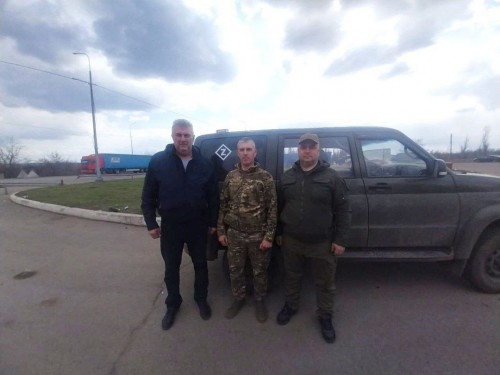 Глава Сакмарского района Валерий Востриков доставил гуманитарную помощь в зону специальной военной операции