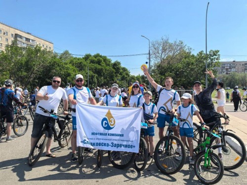 «Сладковско-Заречное» на заезде ко Дню велосипедиста