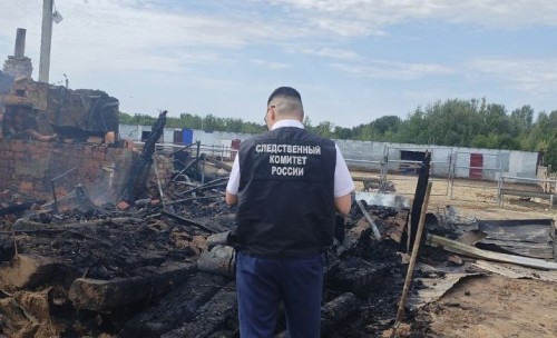 В Илекском районе возбуждено уголовное дело в связи с гибелью 5 человек при пожаре