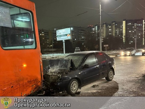 В Оренбурге будут судить нетрезвого водителя, устроившего смертельное ДТП с троллейбусом