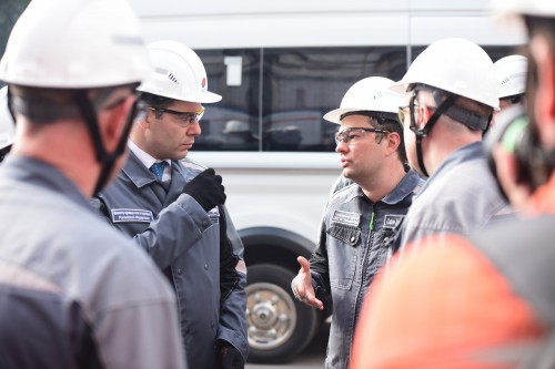 Министр промышленности РФ посетил Уральскую Сталь с рабочим визитом