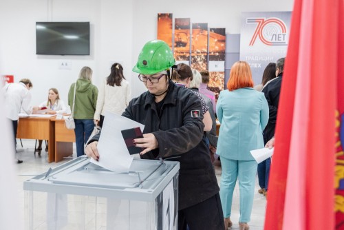 Работники Уральской Стали приняли активное участие в выборах главы региона Работники Уральской Стали приняли активное участие в выборах главы региона