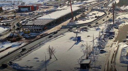 В Оренбурге из-за строительства развязки на Загородном шоссе изменилась схема движения транспорта В Оренбурге из-за строительства развязки на Загородном шоссе изменилась схема движения транспорта