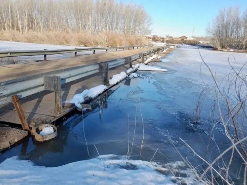 Сведения о паводковой обстановке на дорогах Оренбургской области