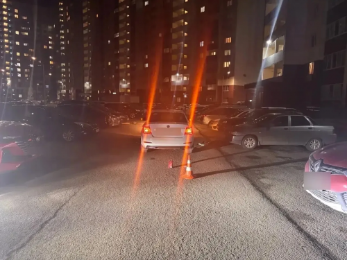 В Оренбурге во дворе дома сбили 5-летненего ребёнка на велосипеде 