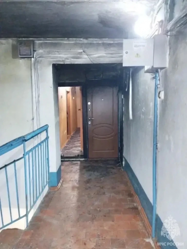 На пожаре в Новоорске спасли четырех человек, среди которых были двое детей