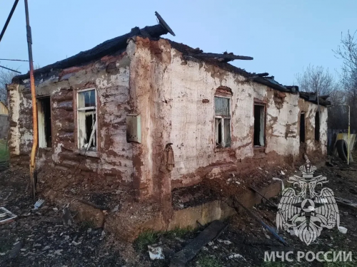 В Абдулинском округе на пожаре в частном доме погиб мужчина