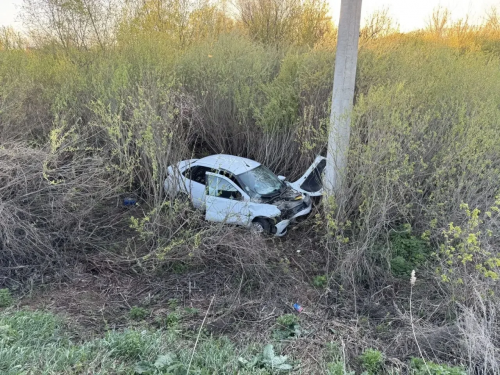 В Оренбургском районе произошло ДТП с двумя автомобилями