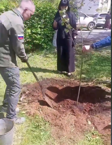 В Оренбурге в «Саду памяти» появились новые саженцы В Оренбурге в «Саду памяти» появились новые саженцы