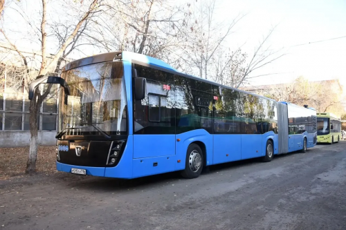 Оренбург тестирует сочленённый автобус КАМАЗ Оренбург тестирует сочленённый автобус КАМАЗ
